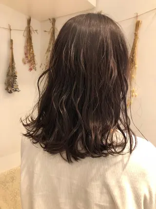 ミディアム カラー はだゆうき @hadadan08のヘアスタイル