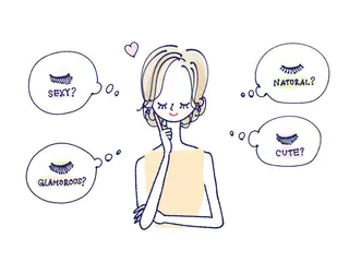 マツエク・マツパ 🖤🩶memoto 東三国🩶🖤のマツエク・マツパデザイン