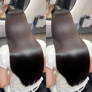 ロング 新宿/韓国風レイヤー 髪質改善/ジャッキーのヘアスタイル