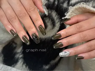 ネイル graph nail【グラフ ネイル】所属・graphnail‪ ‪‪❤︎‬manaのネイルデザイン