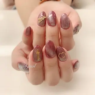 ミディアム nail jaol池袋店所属・ネイルJaol 池袋のネイルデザイン