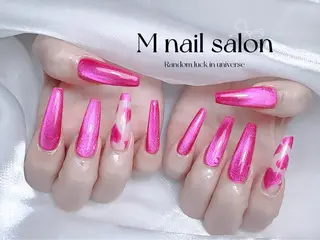 ネイル M🌷nail 長さだし専門店のネイルデザイン