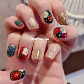 ネイル も りのネイルデザイン