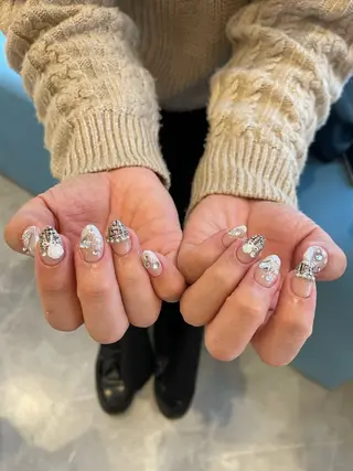 ミディアム LICO HAIR&RELAXATION所属・mimin. by felimoのネイルデザイン