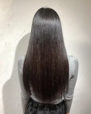 ロング カラー ヘアアレンジ 遠藤 拓馬のヘアスタイル