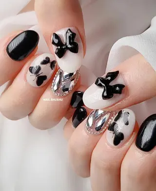 ネイル 3dパーツ/流行り 👧shushu❤️のネイルデザイン