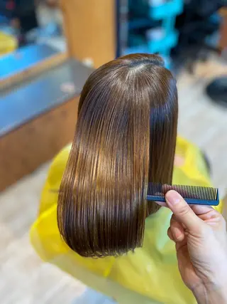 ミディアム MAHALO豊明店所属・MAHALO 豊明店のヘアスタイル