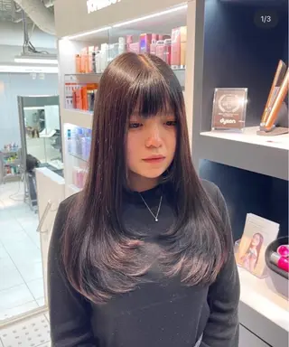 ロング 石毛 大翔のヘアスタイル