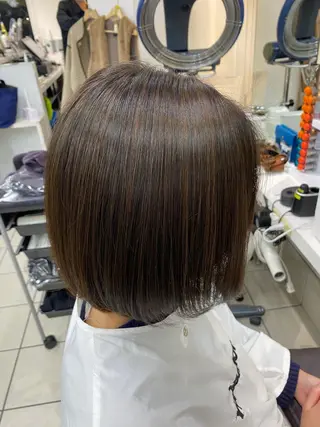 ミディアム カラー TONI&GUY   EBISU所属・星野 菜月のヘアスタイル