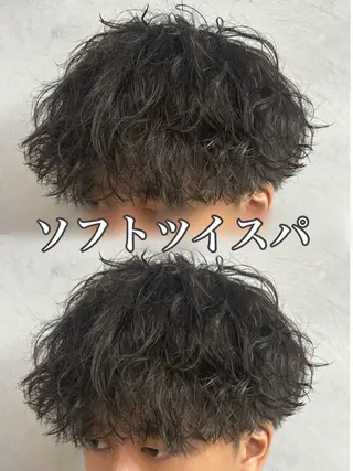 ショート パーマ メンズ メンズサロンロス【LOSS】所属・メンズパーマ/新潟駅 NOBUTA🔥のヘアスタイル