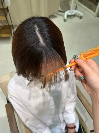 パーマ hiyoka🐈‍⬛ /似合わせ/カラーのヘアスタイル