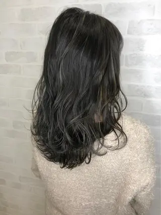セミロング カラー Roid 代表✨HIROのヘアスタイル