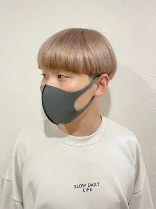 カラー メンズ grAt所属・森 真伊希のヘアスタイル