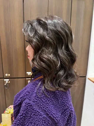 セミロング カラー 🌻井上 マリー🌻のヘアスタイル
