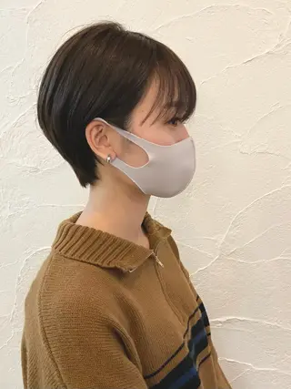 ショート カラー Hair Musee   柱店所属・topstylist 吉住 早織のヘアスタイル