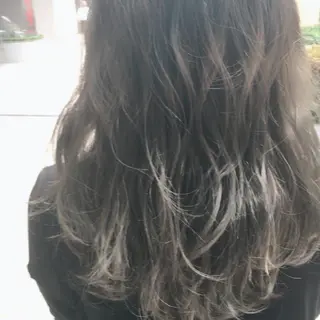 ミディアム カラー ヘアアレンジ 透明感韓国ヘア♡ みつきのヘアスタイル