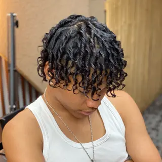 VOLUME 原宿所属・💈Hayate原宿 ／イージーパーマ💈のヘアスタイル