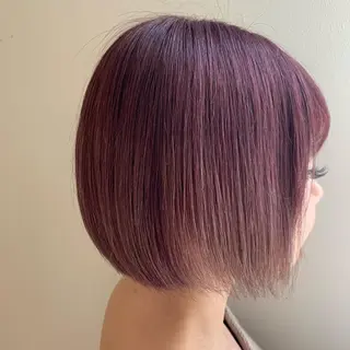 ショート カラー 暖色専門美容師🎀 お客様満足度◎のヘアスタイル