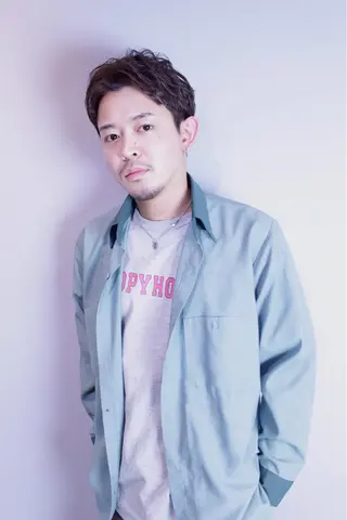 ショート パーマ メンズ lani 天神大名/ブリーチのヘアスタイル