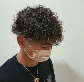 パーマ メンズ 【メンズ特化】 池田大成✂︎のヘアスタイル