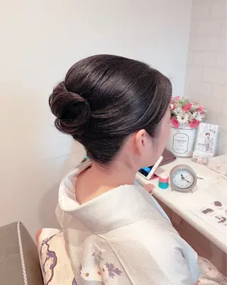 ロング ヘアアレンジ Studio taloのヘアスタイル