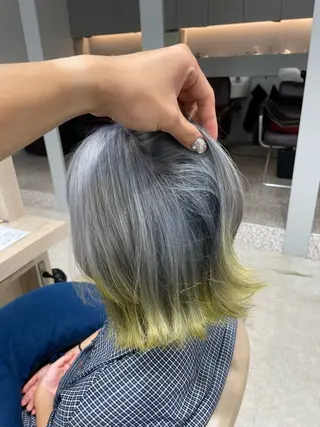 ミディアム カラー EARTH菊名店👾 ひらのすぐるのヘアスタイル