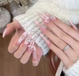 ネイル 長さだし専門店 M2 rikaのネイルデザイン