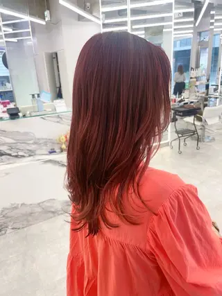 ロング カラー ヘアアレンジ 【Sweep】おじま のぞみのヘアスタイル