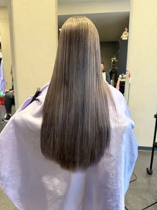 ロング 髪質改善⚡️カラー 🍀武久 誠🍀のヘアスタイル