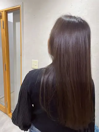 ロング 堤 佳乃華のヘアスタイル