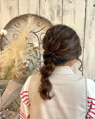 ヘアアレンジ afeelriamo所属・清水 玖琉海のヘアスタイル