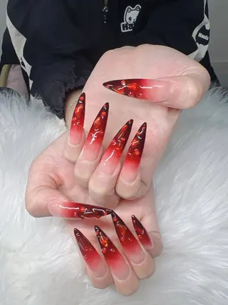 ネイル Lee Nails チップ長さだし専門店のネイルデザイン