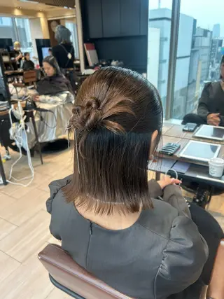 ショート 🎀大竹美侑／顔まわ りカット／レイヤーのヘアスタイル