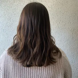 セミロング カラー chouette/ 根本優希のヘアスタイル