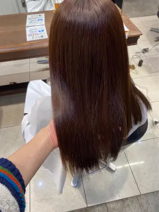 ロング ラフィスヘアー オウスケのヘアスタイル
