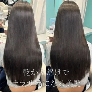 ロング 髪質改善ストレート/レイヤーカット/Lee  Horie所属・髪質改善&縮毛矯正 池本　有宏のヘアスタイル