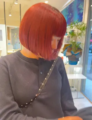 ショート カラー RIO 福岡美容師のヘアスタイル