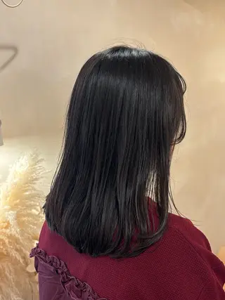 ミディアム シンバヒナノ/パーマ レイヤーカット/ボブのヘアスタイル