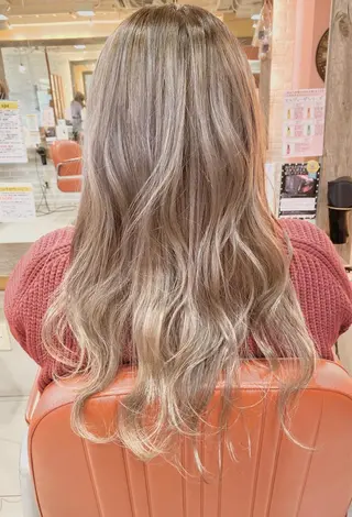 ロング カラー 増子 幹樹のヘアスタイル