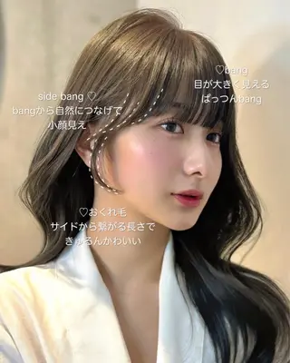 ロング カラー 🎀taro ブリーチなしカラーのヘアスタイル