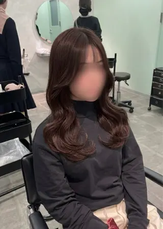 ロング 韓国ヘア🇰🇷🎀 山本うららのヘアスタイル