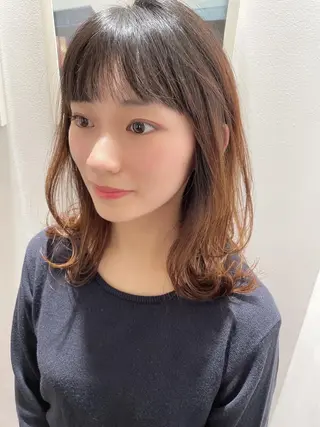ミディアム Yusuke ユウスケのヘアスタイル