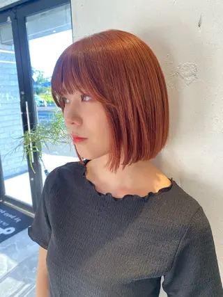 ミディアム カラー 韓国ヘア特化 💟 ララア 💟のヘアスタイル