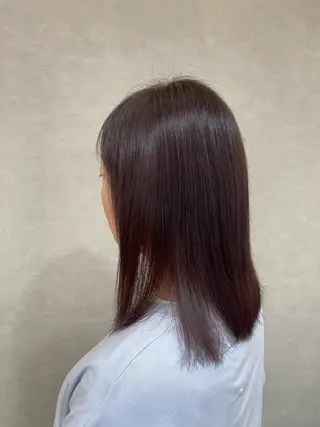 ミディアム 山口 美咲のヘアスタイル