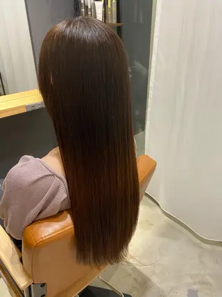 ロング パーマ 田中 アキオのヘアスタイル