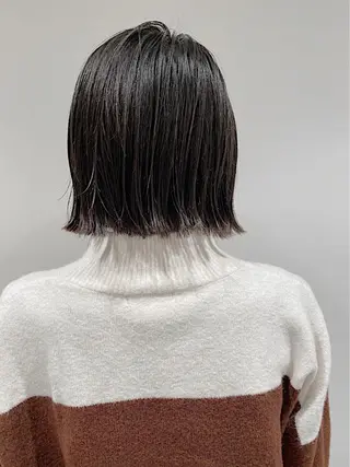 ショート カラー ノグチ ユウキ/ボブのヘアスタイル