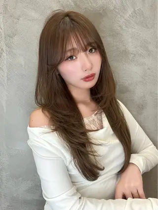 ロング 大宮 トレンドヘア 🎀🪽古川美涼のヘアスタイル