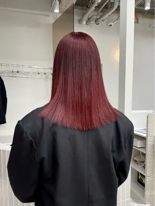 ミディアム カラー stén/kana /中明度カラーのヘアスタイル