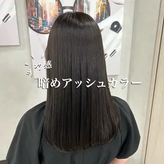 セミロング A BY WHO(エーバイフー)江坂店所属・荻野 晴香のヘアスタイル