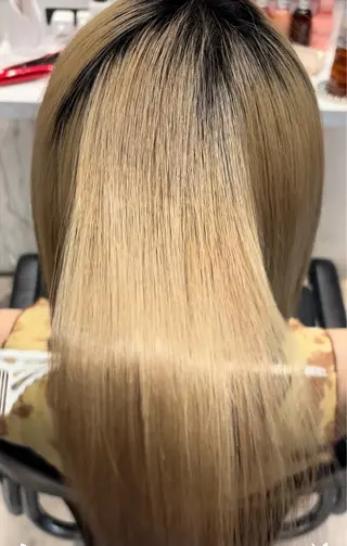 ロング SALOWIN梅田　　サロウィン所属・縮毛•酸性矯正特化/ 美髪•髪質改善/KJのヘアスタイル